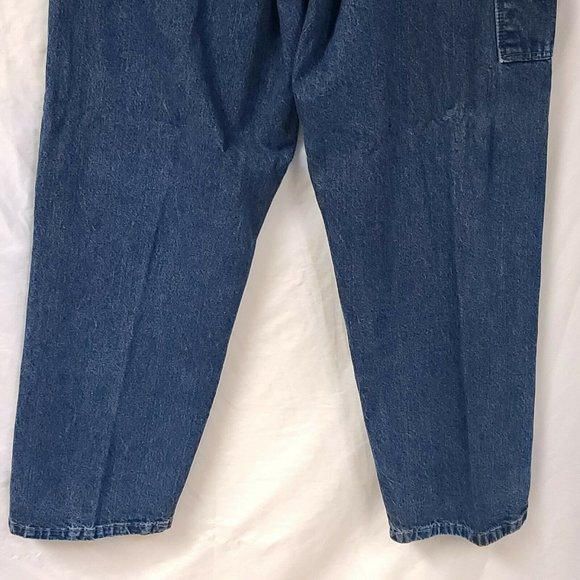 Wrangler Authentic Issue Mens 38x32 Carpenter Work Denim Jeans Pants 94LSWDV - Picture 9 of 10